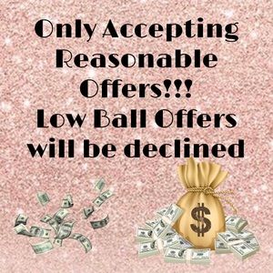 Please Be Respectful With All Offers!!